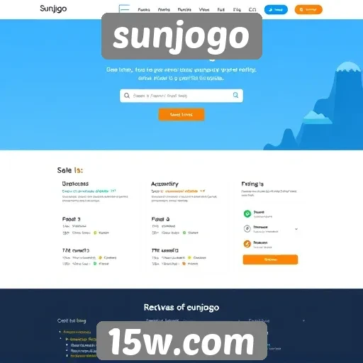 Avaliação da interface do site sunjogo